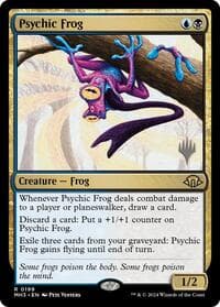 Psychic Frog from Promo Pack: Edge of Eternities