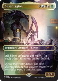 Sliver Legion (1310) (Rainbow Foil) from Secret Lair Drop Series