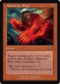 Monstrous Rage (Retro Frame) from WPN & Gateway Promos