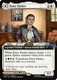 Peter Parker (Extended Art) from Unique and Miscellaneous Promos
