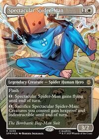 Spectacular Spider-Man (0236) (Borderless) (Textured Foil) from Marvel's Spider-Man