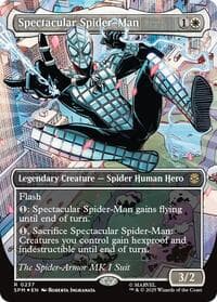 Spectacular Spider-Man (0237) (Borderless) (Textured Foil) from Marvel's Spider-Man