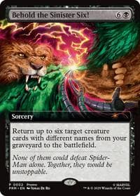 Behold the Sinister Six! from Unique and Miscellaneous Promos