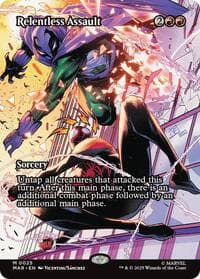 Relentless Assault (Borderless) from Marvel Universe Eternal-Legal