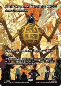 Master Weaver, Web Protector - Arasta of the Endless Web (Borderless) from Marvel Universe Eternal-Legal