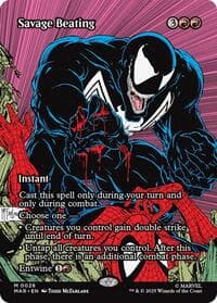 Savage Beating (Borderless) from Marvel Universe Eternal-Legal