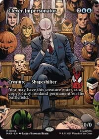 Clever Impersonator (Borderless) from Marvel Universe Eternal-Legal