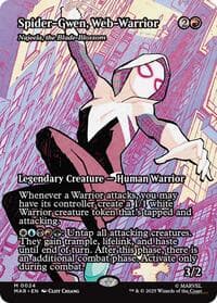 Spider-Gwen, Web-Warrior - Najeela, the Blade-Blossom (Borderless) from Marvel Universe Eternal-Legal