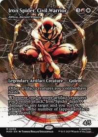 Iron Spider, Civil Warrior - Alibou, Ancient Witness (Borderless) from Marvel Universe Eternal-Legal