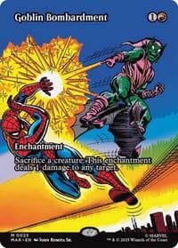 Goblin Bombardment (Borderless) from Marvel Universe Eternal-Legal