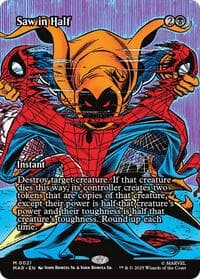 Saw in Half (Borderless) from Marvel Universe Eternal-Legal