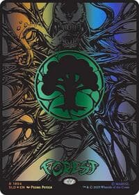 Forest (1954) (Raised Foil) from Secret Lair Drop Series