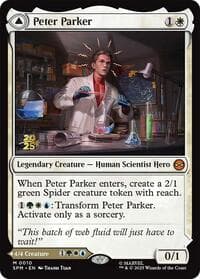 Peter Parker from Prerelease Cards