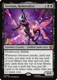 Gwenom, Remorseless from Prerelease Cards