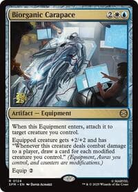 Biorganic Carapace from Prerelease Cards