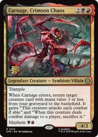 Carnage, Crimson Chaos from Prerelease Cards