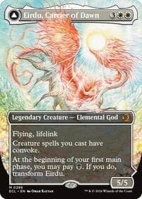 Eirdu, Carrier of Dawn (Borderless) from Lorwyn Eclipsed