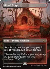Blood Crypt (Borderless) from Lorwyn Eclipsed