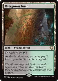 Overgrown Tomb from Lorwyn Eclipsed
