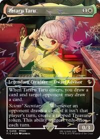 Tataru Taru (Borderless) (Chocobo Track Foil) from Commander: FINAL FANTASY