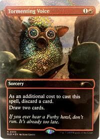 Tormenting Voice (Confetti Foil) from Secret Lair Drop Series