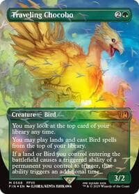 Traveling Chocobo (Borderless) (Chocobo Track Foil) from FINAL FANTASY