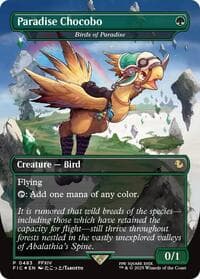 Paradise Chocobo - Birds of Paradise (Borderless) from Commander: FINAL FANTASY