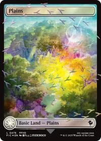Plains (Chocobo Track Foil) from Commander: FINAL FANTASY