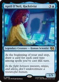 April O'Neil, Hacktivist from Teenage Mutant Ninja Turtles
