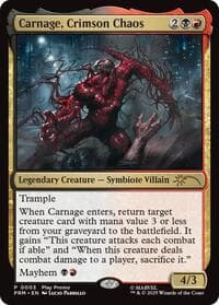 Carnage, Crimson Chaos from Play Promos