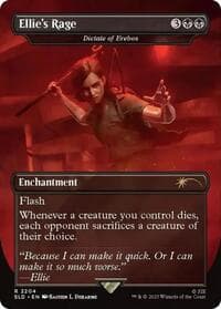 Ellie's Rage - Dictate of Erebos from Secret Lair Drop Series