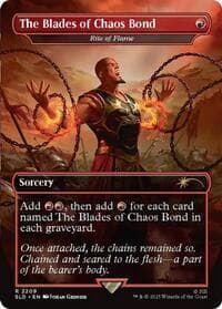 The Blades of Chaos Bond - Rite of Flame from Secret Lair Drop Series