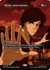 Heroic Intervention (Borderless) from Avatar: The Last Airbender: Eternal-Legal