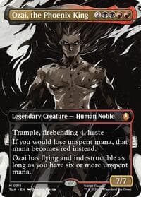 Ozai, the Phoenix King (0311) (Borderless) from Avatar: The Last Airbender
