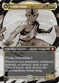 Avatar Aang (Borderless) from Avatar: The Last Airbender