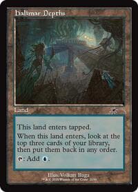 Halimar Depths (Retro Frame) from Secret Lair Drop Series