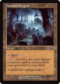Haunted Fengraf (Retro Frame) from Secret Lair Drop Series
