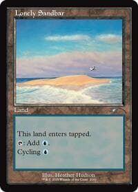 Lonely Sandbar (Retro Frame) from Secret Lair Drop Series
