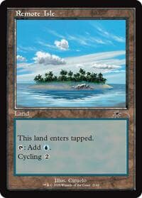 Remote Isle (Retro Frame) from Secret Lair Drop Series