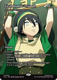 Earth Rumble Triumph - Return of the Wildspeaker (Borderless) from Avatar: The Last Airbender: Eternal-Legal