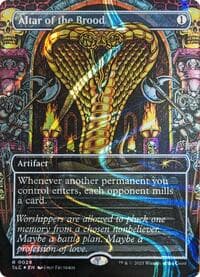 Altar of the Brood (Halo Foil) from Secret Lair Countdown Kit