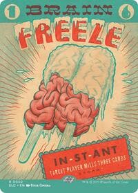 Brain Freeze from Secret Lair Countdown Kit