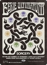 Eerie Ultimatum from Secret Lair Countdown Kit