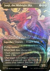 Junji, the Midnight Sky (Halo Foil) from Secret Lair Countdown Kit