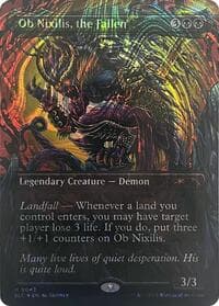 Ob Nixilis, the Fallen (Halo Foil) from Secret Lair Countdown Kit