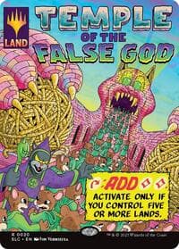 Temple of the False God from Secret Lair Countdown Kit