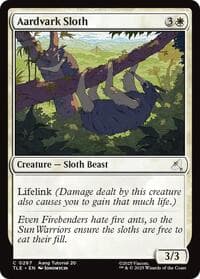 Aardvark Sloth (0267) from Avatar: The Last Airbender: Eternal-Legal