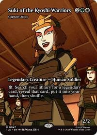 Suki of the Kyoshi Warriors - Captain Sisay (Borderless) from Avatar: The Last Airbender: Eternal-Legal