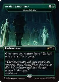 Avatar Sanctuary - Cryptolith Rite from Secret Lair Drop Series