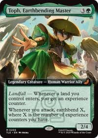 Toph, Earthbending Master (Extended Art) from Avatar: The Last Airbender: Eternal-Legal